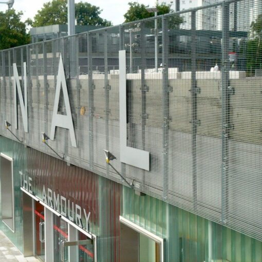 barrier grating fence