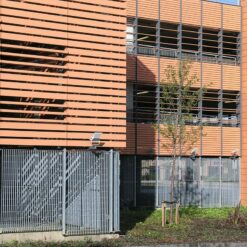 Demi Alto wall cladding Livingston car park 01