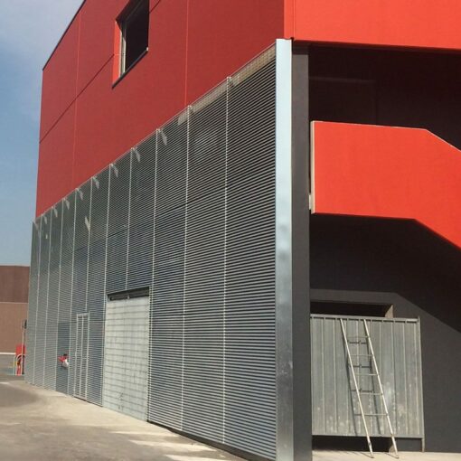 LF Italia 80 wall cladding louvre V3