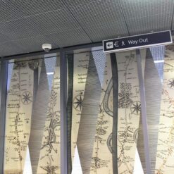 Quattro 33 Rochester Station ceiling tiles 02