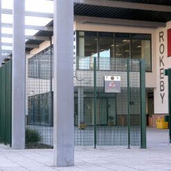 Novara 25 Rokeby School grating fence 01