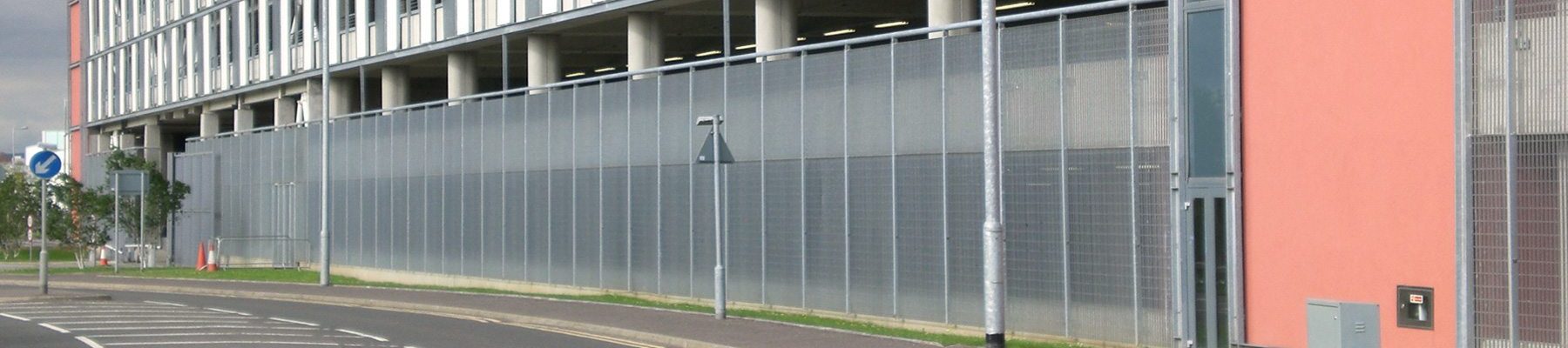 Banner Stereo 3 car park Silverburn Glasgw 01 Banner Stereo 3 car park Silverburn Glasgw 01