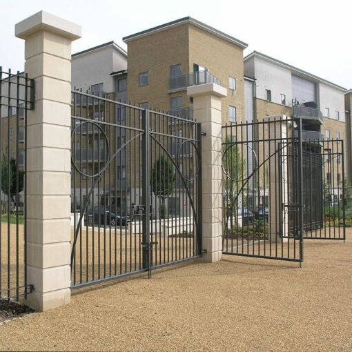 Modena bespoke railing Market Estate 07
