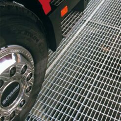 PLX 22x66 steel grating heavy vehicle loading