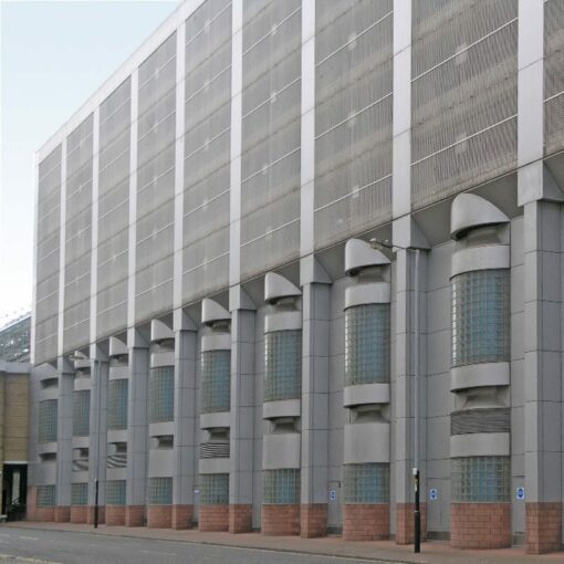 Piazza 65 car park St Enochs Glasgow 04