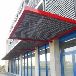 Corona steel louvre wall cladding 13