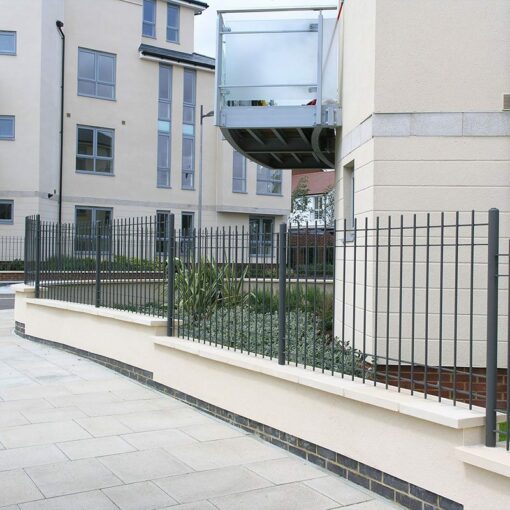 Modena bespoke railing Springhead Park Ebbsfleet 01