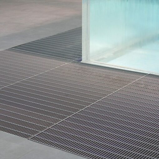 PL 55x11 floor grating The Crystal 02