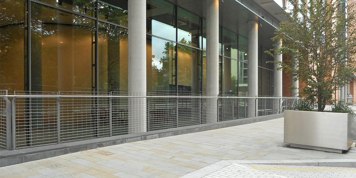 Roma 4H bespoke balustrade Francis Crick 2 Roma 4H bespoke balustrade Francis Crick 2