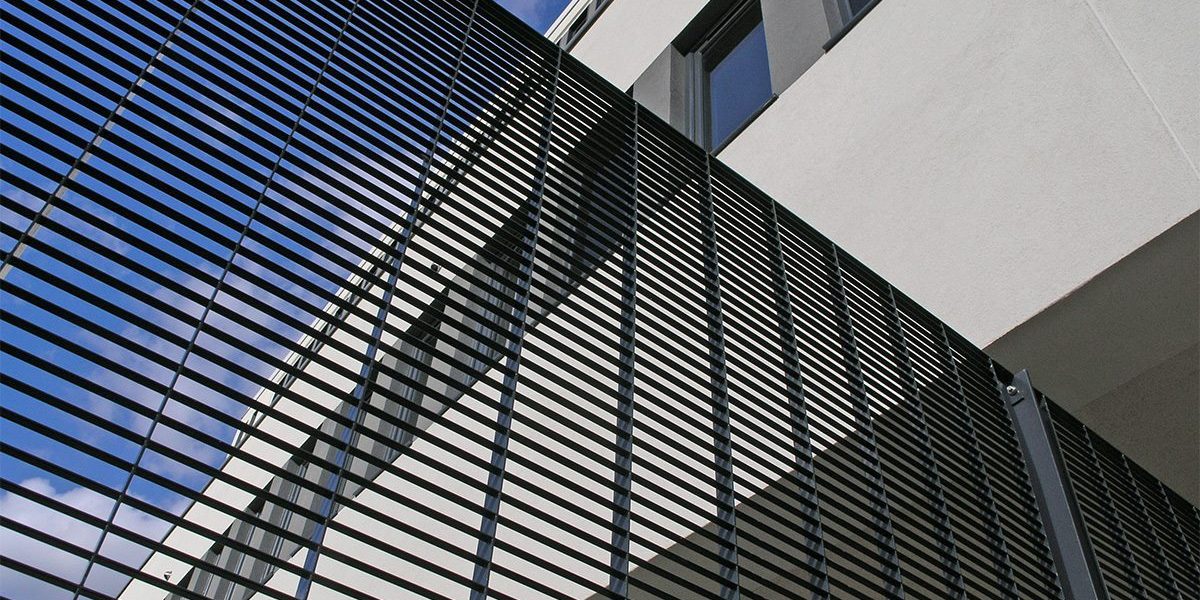 Torino 22 Channelsea House grating fence Torino 22 Channelsea House grating fence