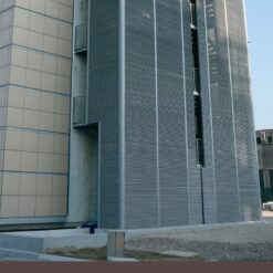 Italia-80 steel louvres wall cladding