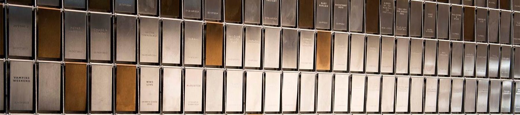 Banner Stereo kinetic wall cladding Hydro Banner Stereo kinetic wall cladding Hydro