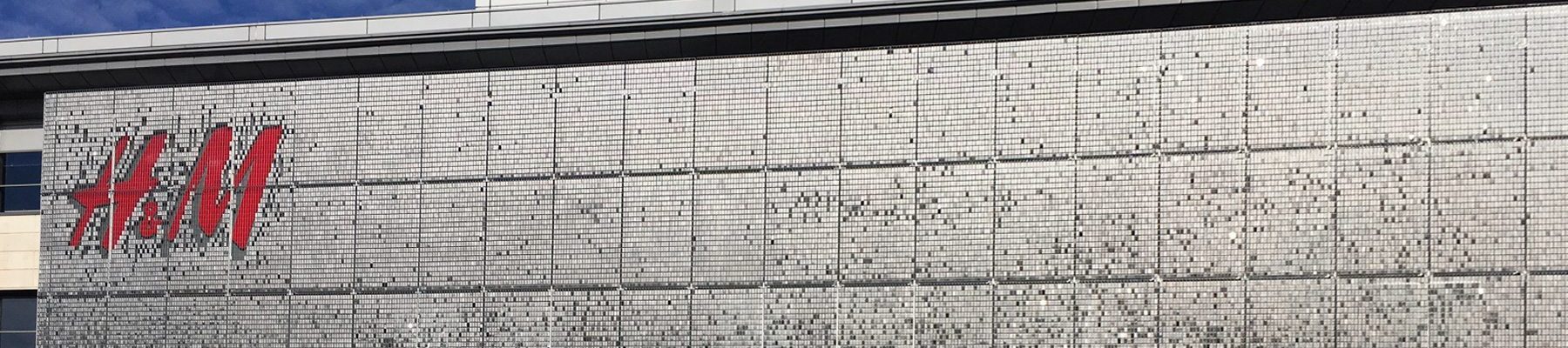 Banner Stereo kinetic HM wall cladding Banner Stereo kinetic HM wall cladding