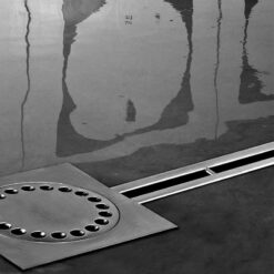 Channel drain stainless steel