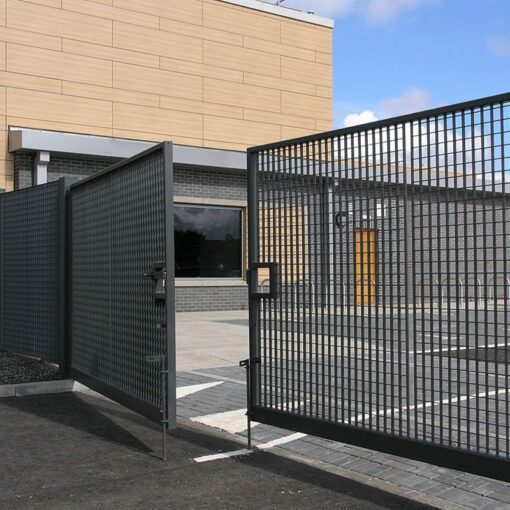 Palermo secure steel grating fence Fauldhouse6