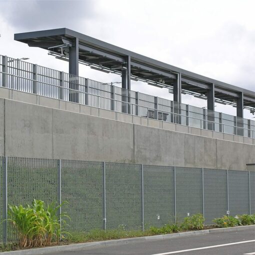 Roma 4HS security fence rochester station 2