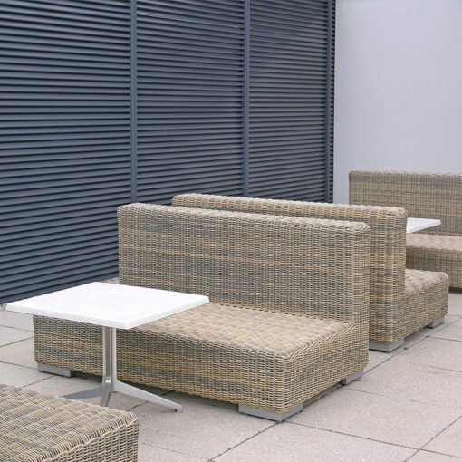 Steel Louvred Screen Italia 100 Portavadie 2