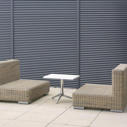 Steel Louvred Screen Italia 100 Portavadie 8