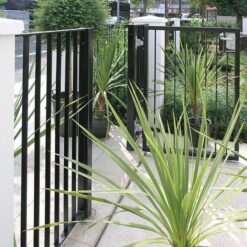 LangFulton Rimini flat bar railing fence Lumar Hotel Hammersmith 19