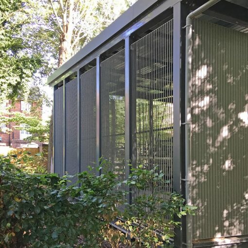secure cycle shelter Italia 80V 8