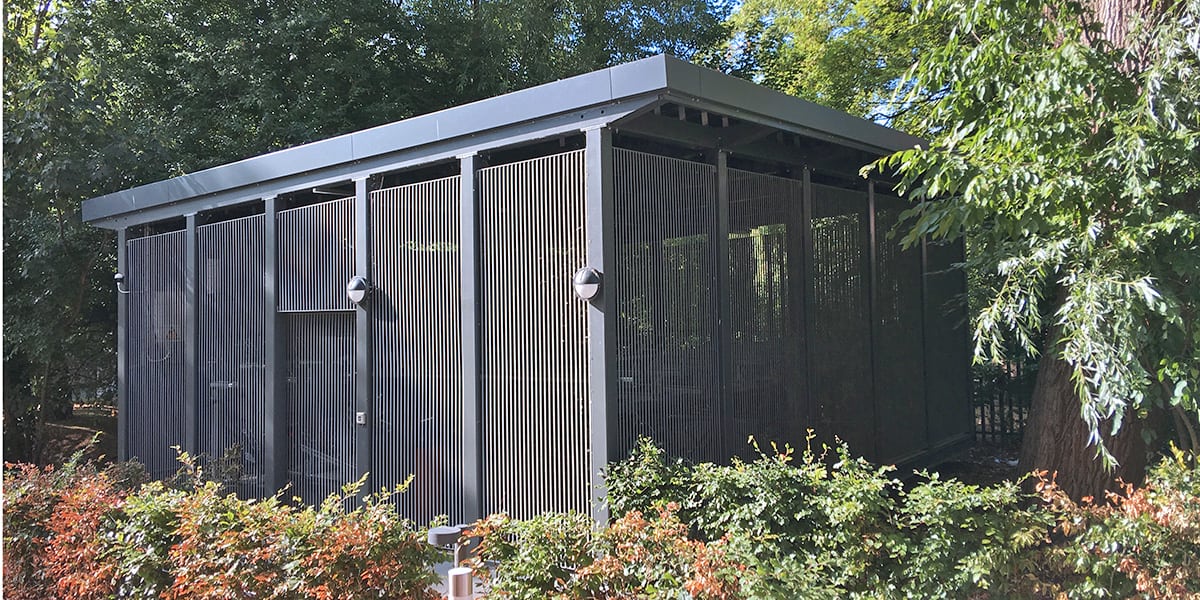 secure cycle shelter Italia 80V news 2 secure cycle shelter Italia 80V news 2