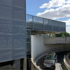 Terra 34 open mesh security screen Bicester car park Sainsbury 7