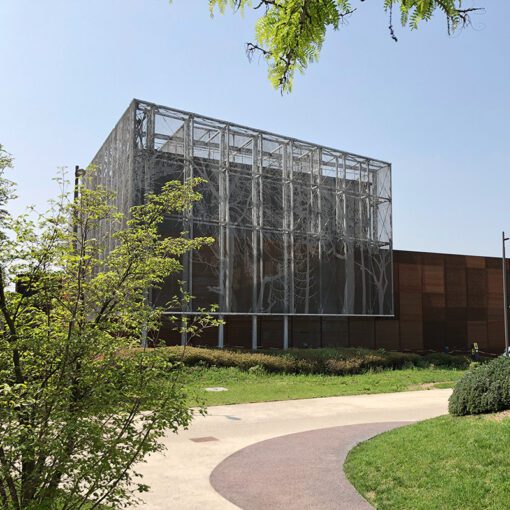 Italia corten louvre screen It6