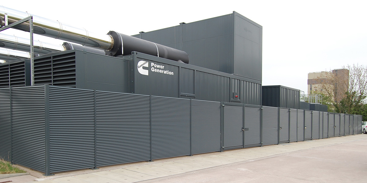 Louvred screen compound DG Hospital news