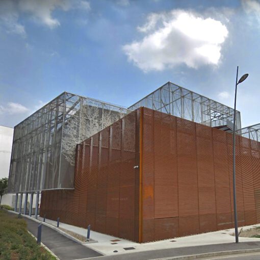 Italia corten louvre screen It 11c