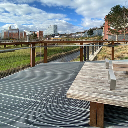 Mayfield Park heel proof grating 16