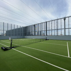 IMG 8629 Britannia Leisure Centre MUGA anti climb grating panels security screen